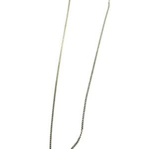 Solid 925 Sterling Silver  Cuban Link Chain - Women's Smooth & Flexible Necklace