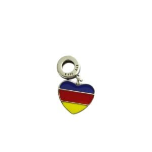 New Authentic PANDORA 925 Heart, & Flag  Charm
