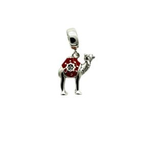 Camel Charm 925 Sterling Silver Charm for Bracelet Necklace